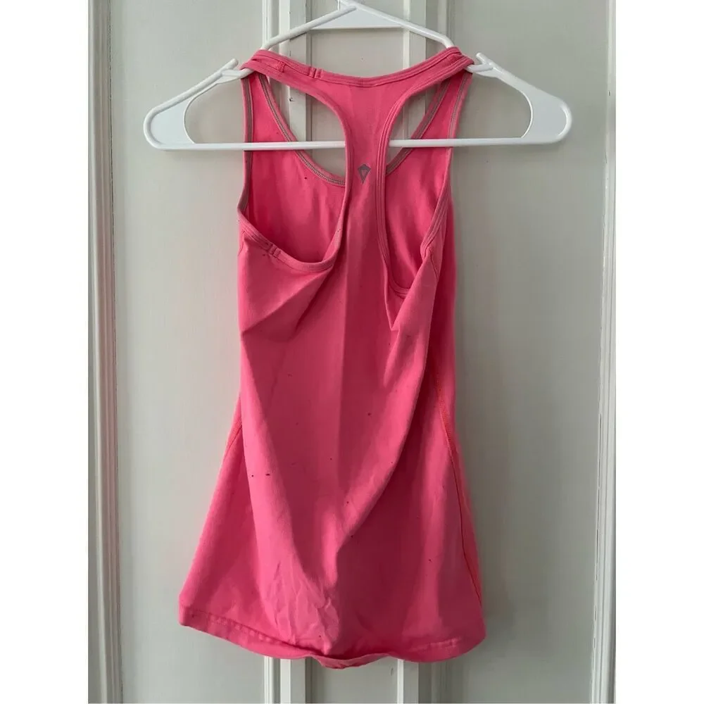 Ivivva bundle of girls racerback tank tops Pink and purple 12